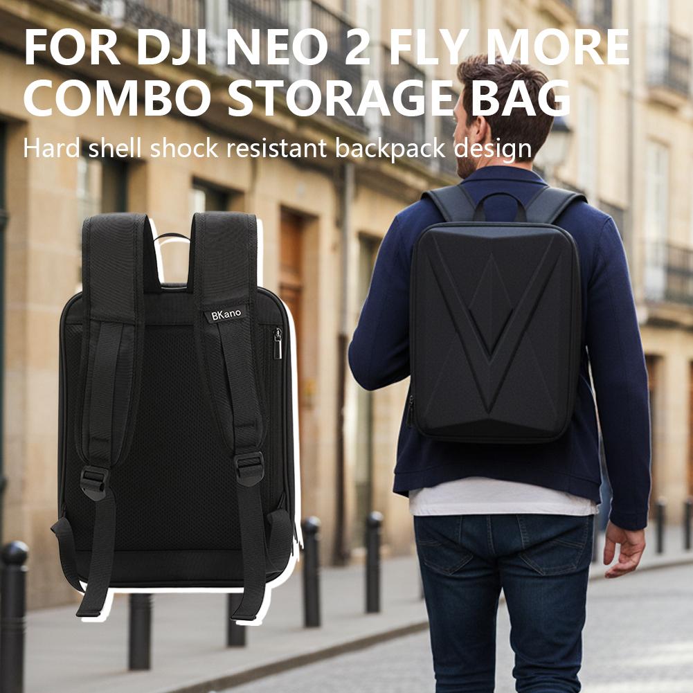 Drone Carrying Case - Hard Backpack For DJI NEO 2