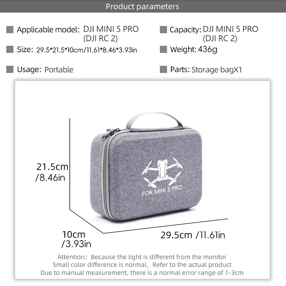 Storage Carry Case for DJI Min - огляд і ціна Drone Carrying Case