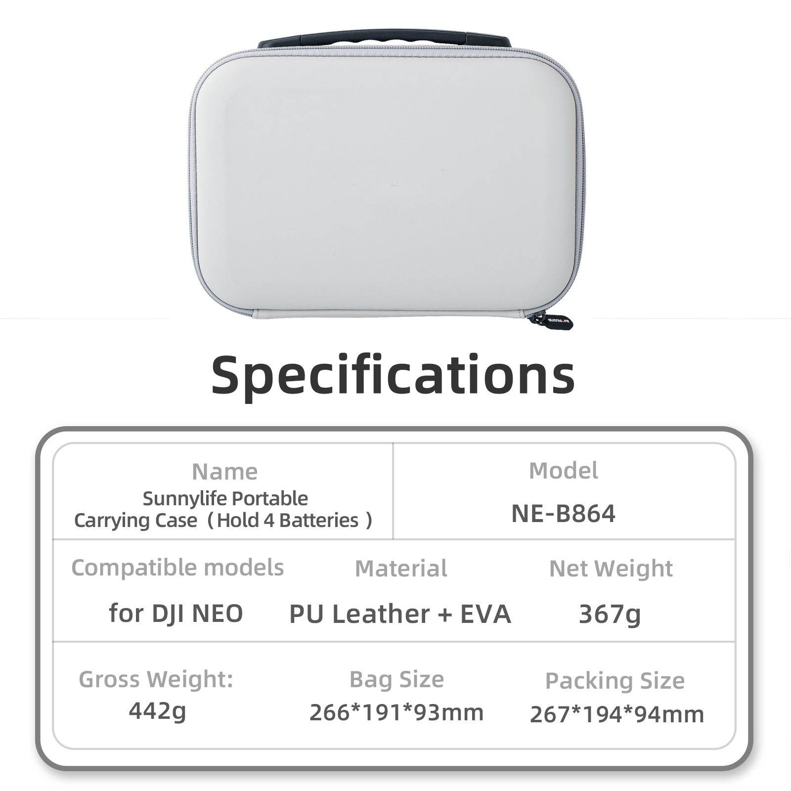 Portable Travel Bag Case For D - огляд і ціна Drone Carrying Case